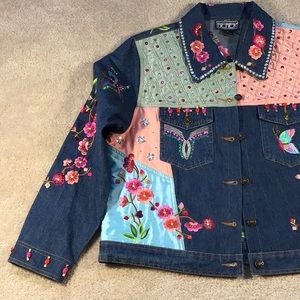 New Funky Jean Jacket by  Berek Takako Sakon